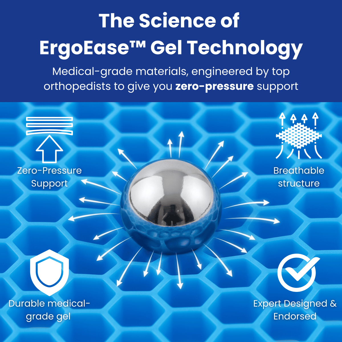 ErgoEase™ - Pain Relief Cushion